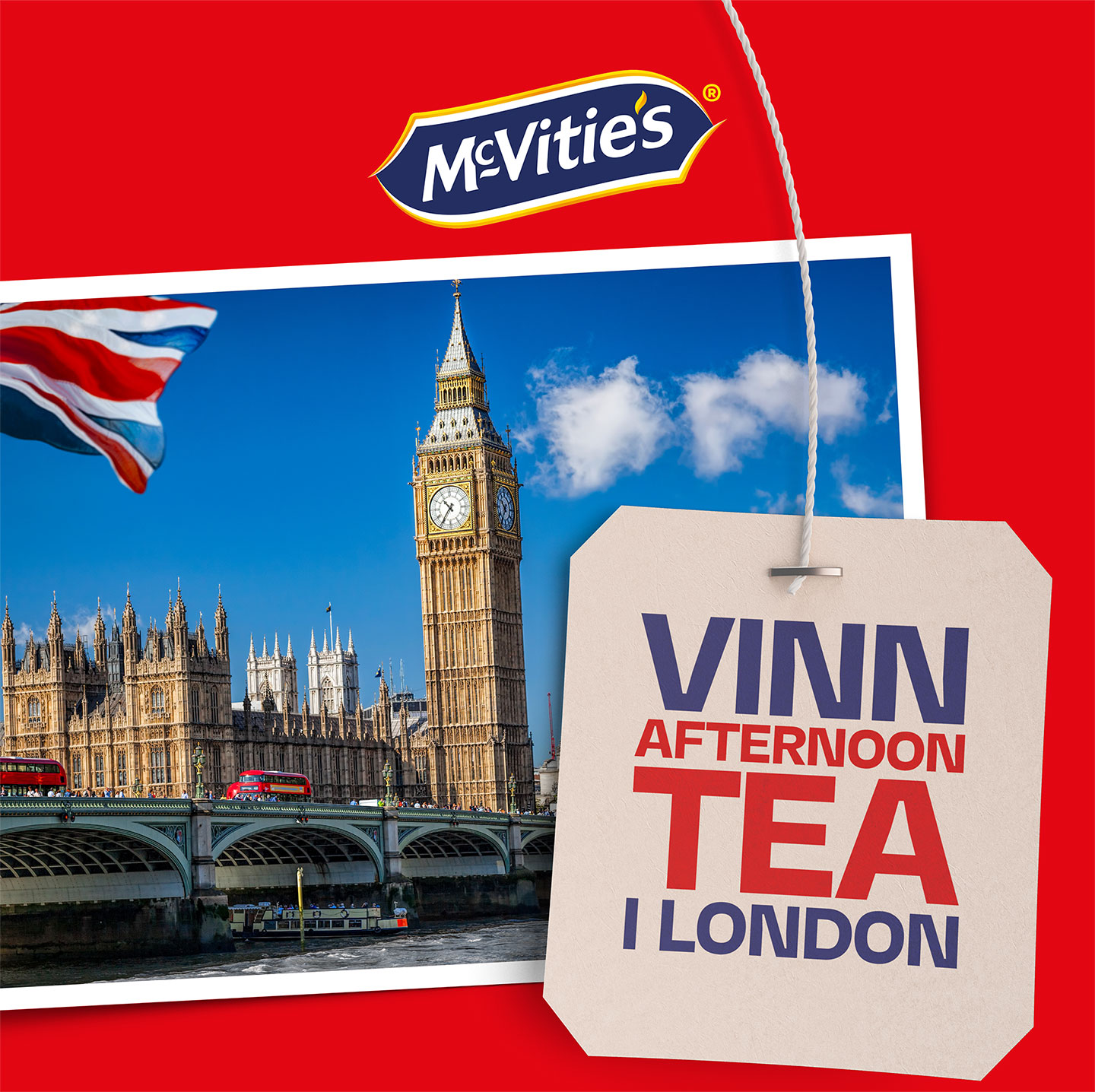 Vinn Afternoon Tea i London med McVitie's